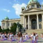 The Great European Yoga Performance in Belgrade 2015