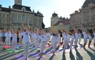 The Great Yoga Performance in Novi Sad, 2015